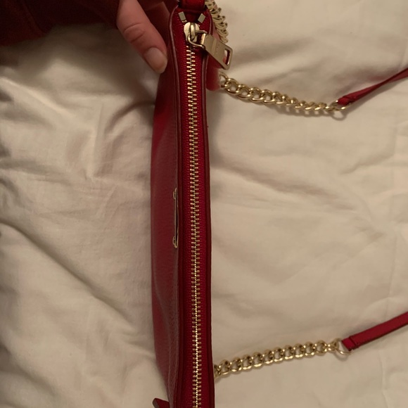 Red Leather Coach Crossbody - Picture 4 of 8